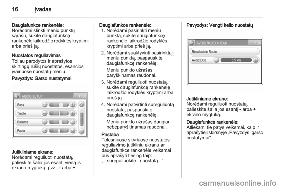 OPEL CORSA 2013.5  Informacijos ir pramogų sistemos vadovas (in Lithuanian) 