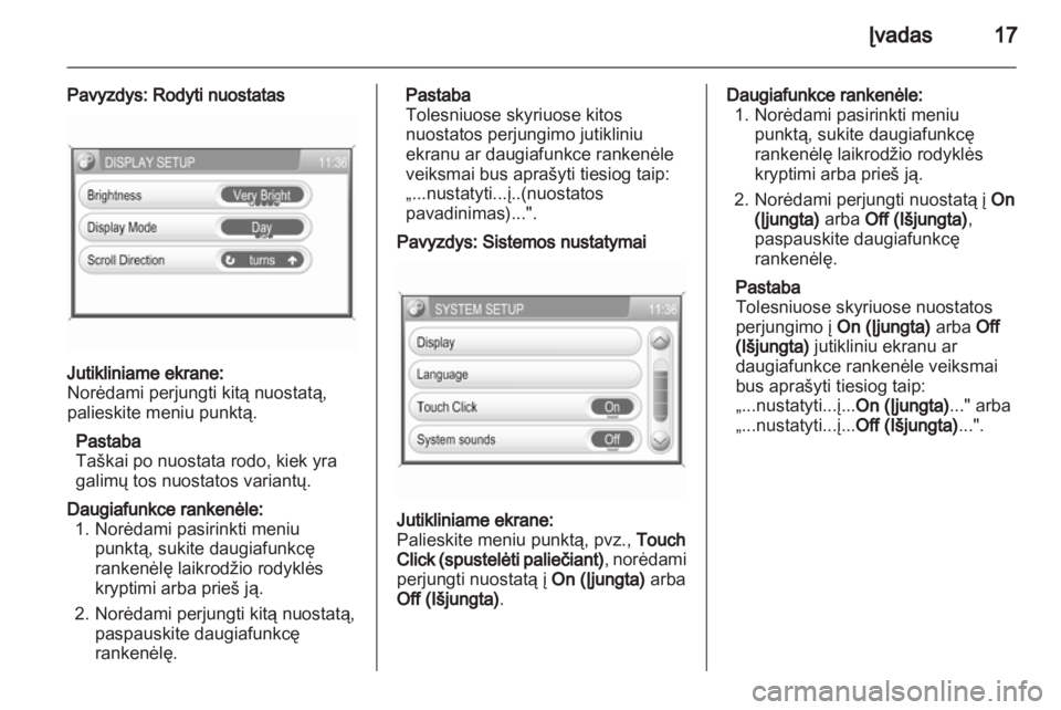 OPEL CORSA 2013.5  Informacijos ir pramogų sistemos vadovas (in Lithuanian) 