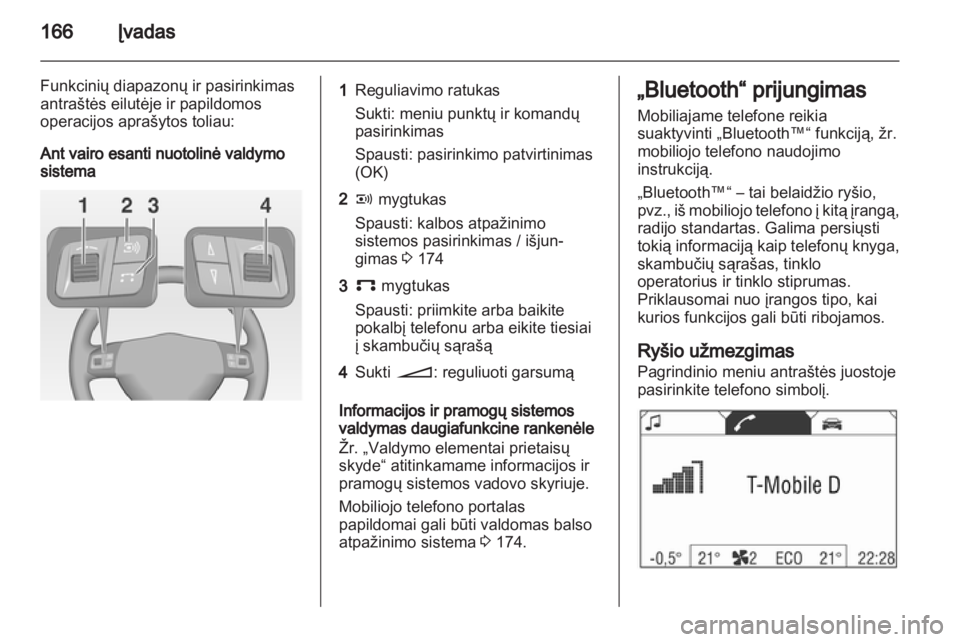 OPEL CORSA 2013.5  Informacijos ir pramogų sistemos vadovas (in Lithuanian) 