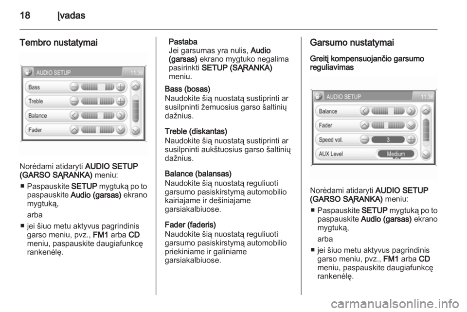 OPEL CORSA 2013.5  Informacijos ir pramogų sistemos vadovas (in Lithuanian) 