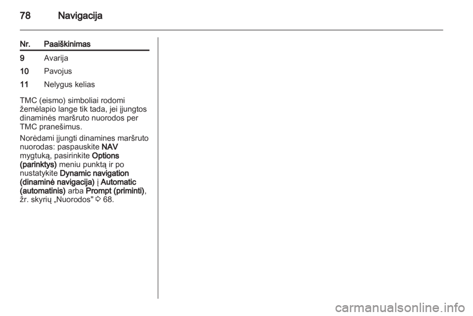 OPEL CORSA 2013.5  Informacijos ir pramogų sistemos vadovas (in Lithuanian) 