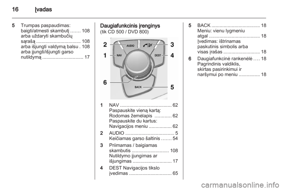 OPEL INSIGNIA 2010.5  Informacijos ir pramogų sistemos vadovas (in Lithuanian) 