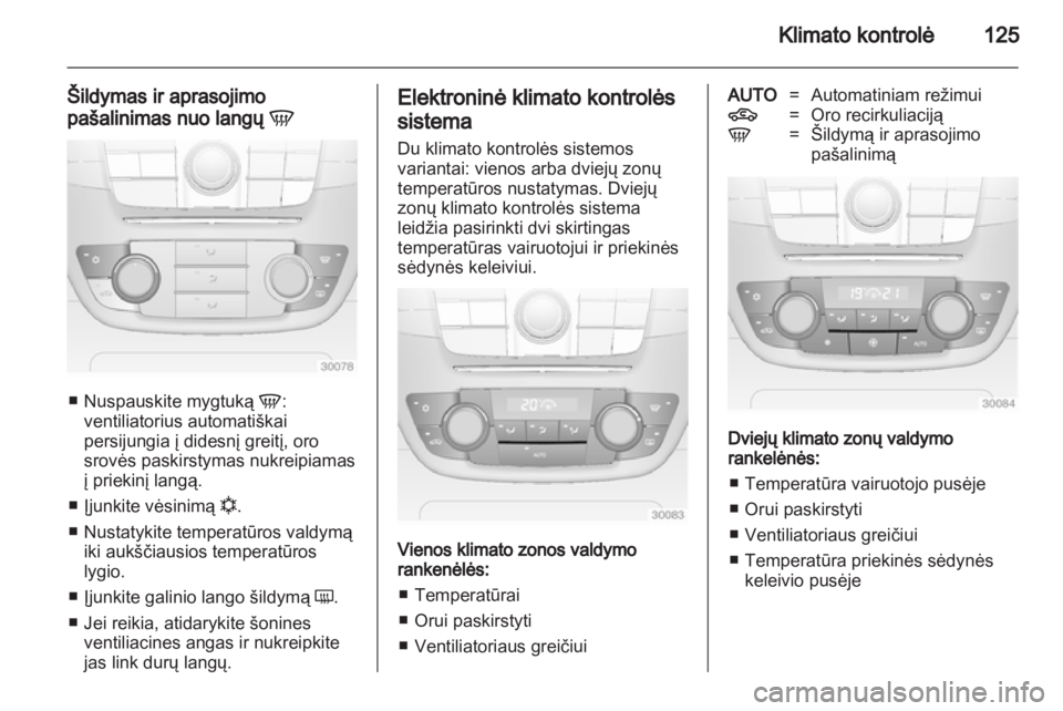 OPEL INSIGNIA 2010.5  Savininko vadovas (in Lithuanian) 