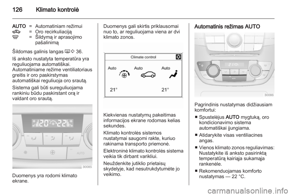 OPEL INSIGNIA 2010.5  Savininko vadovas (in Lithuanian) 