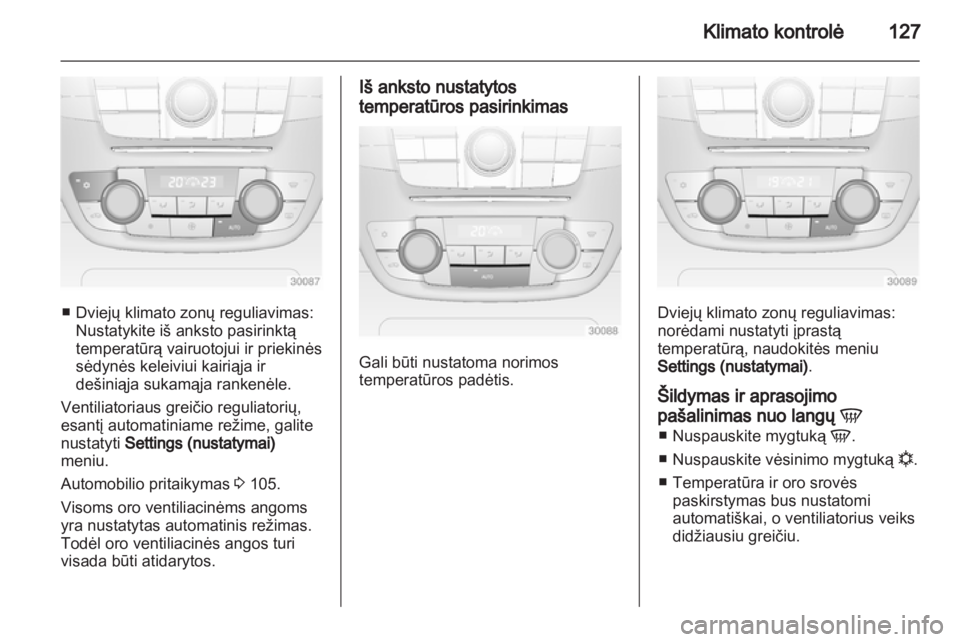 OPEL INSIGNIA 2010.5  Savininko vadovas (in Lithuanian) 