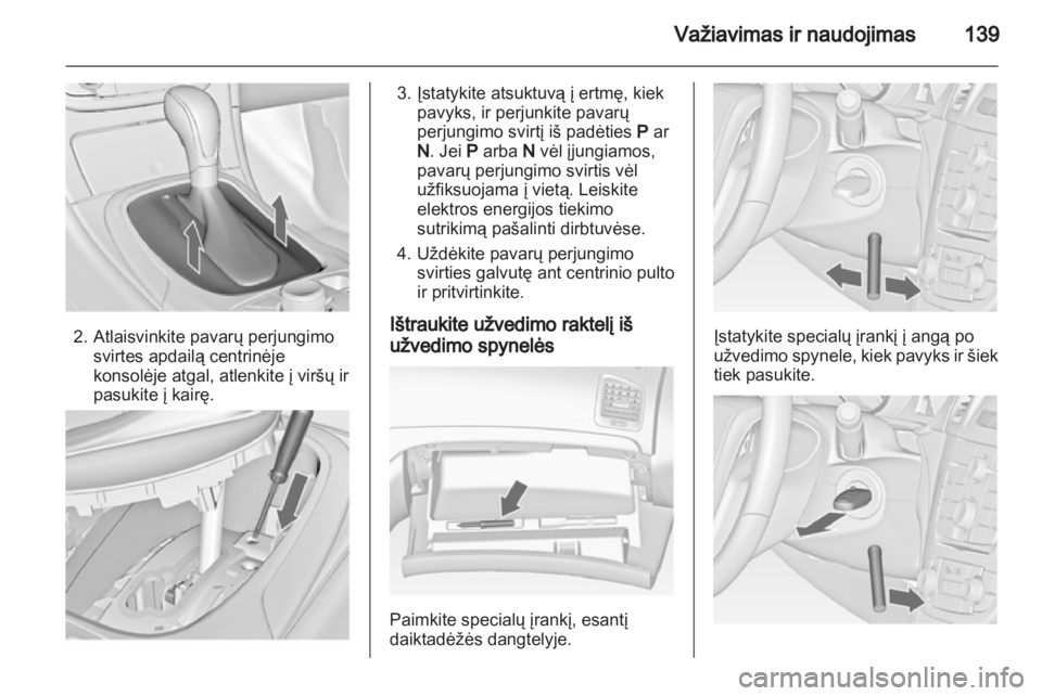 OPEL INSIGNIA 2010.5  Savininko vadovas (in Lithuanian) 