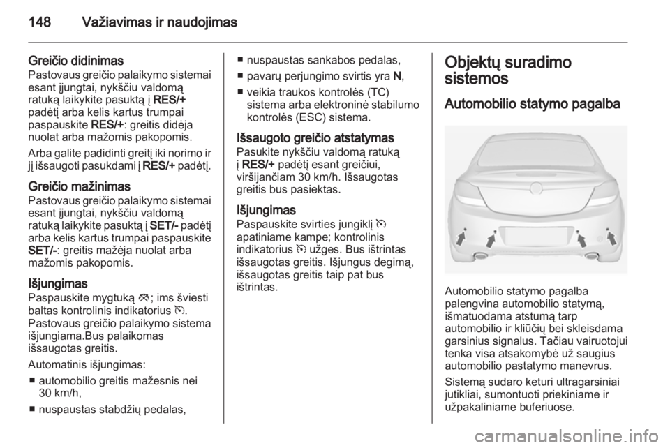 OPEL INSIGNIA 2010.5  Savininko vadovas (in Lithuanian) 