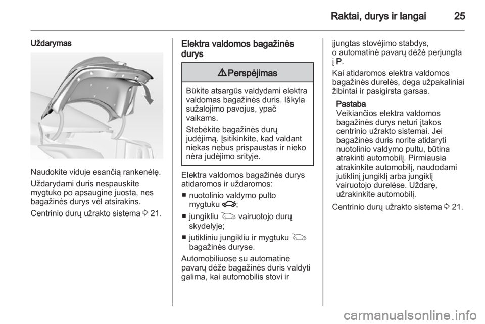 OPEL INSIGNIA 2010.5  Savininko vadovas (in Lithuanian) 