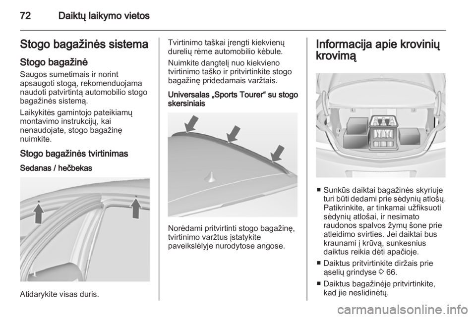 OPEL INSIGNIA 2010.5  Savininko vadovas (in Lithuanian) 
