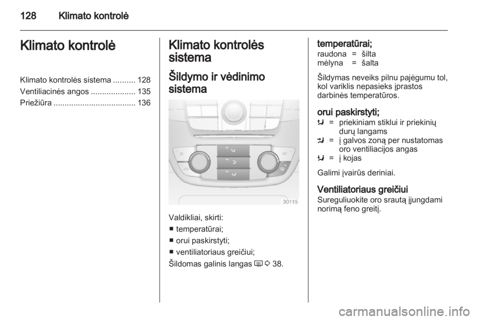 OPEL INSIGNIA 2011  Savininko vadovas (in Lithuanian) 