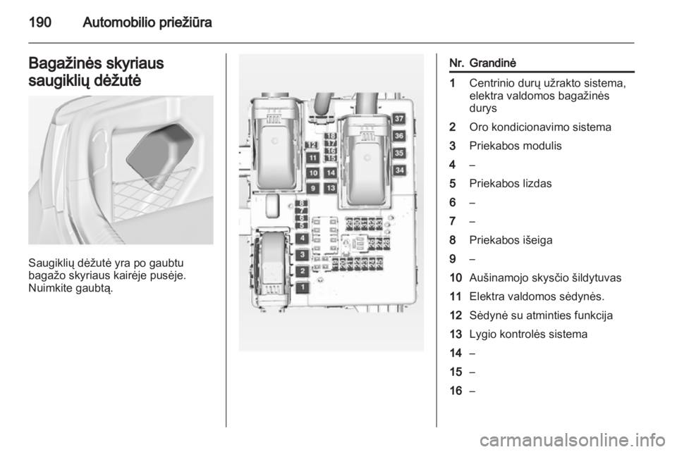 OPEL INSIGNIA 2011  Savininko vadovas (in Lithuanian) 