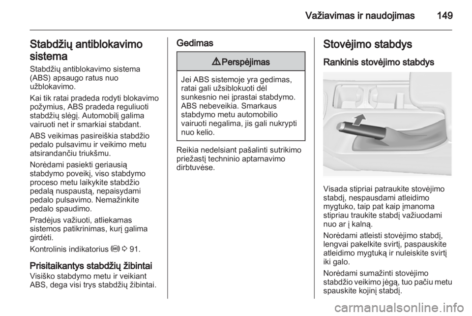 OPEL INSIGNIA 2011.5  Savininko vadovas (in Lithuanian) 