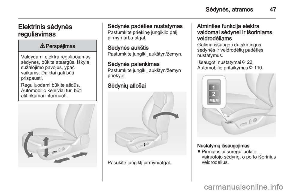 OPEL INSIGNIA 2011.5  Savininko vadovas (in Lithuanian) 
