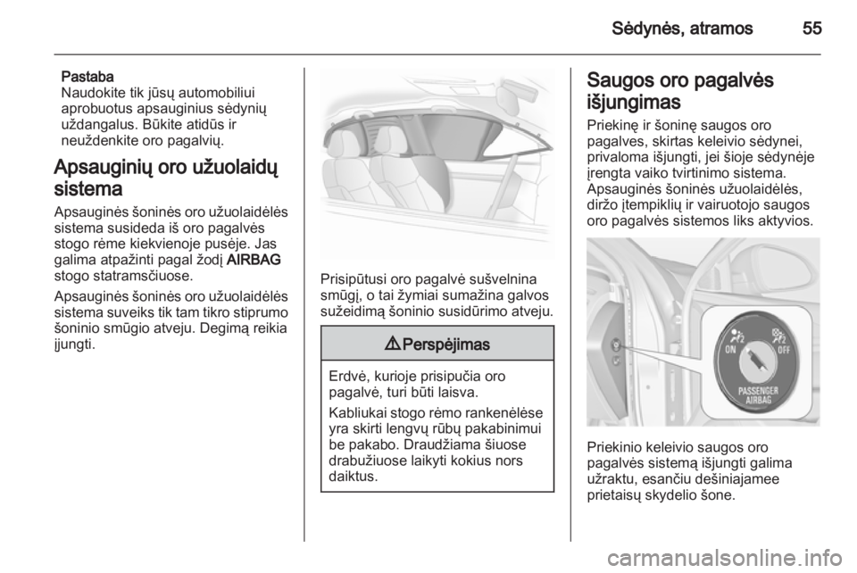 OPEL INSIGNIA 2011.5  Savininko vadovas (in Lithuanian) 