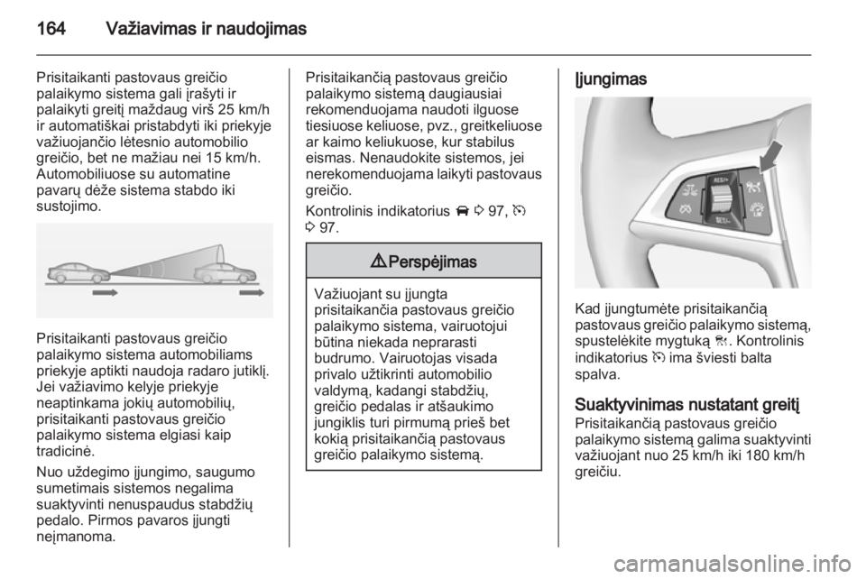 OPEL INSIGNIA 2012.5  Savininko vadovas (in Lithuanian) 