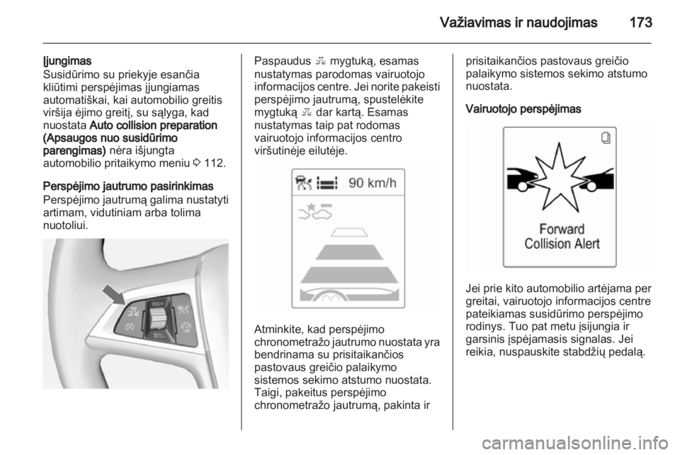 OPEL INSIGNIA 2012.5  Savininko vadovas (in Lithuanian) 
