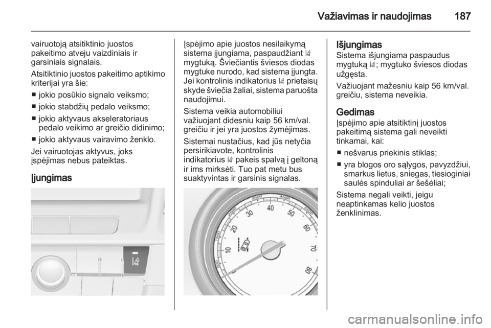 OPEL INSIGNIA 2012.5  Savininko vadovas (in Lithuanian) 
