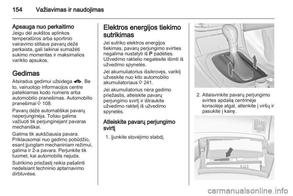 OPEL INSIGNIA 2013  Savininko vadovas (in Lithuanian) 