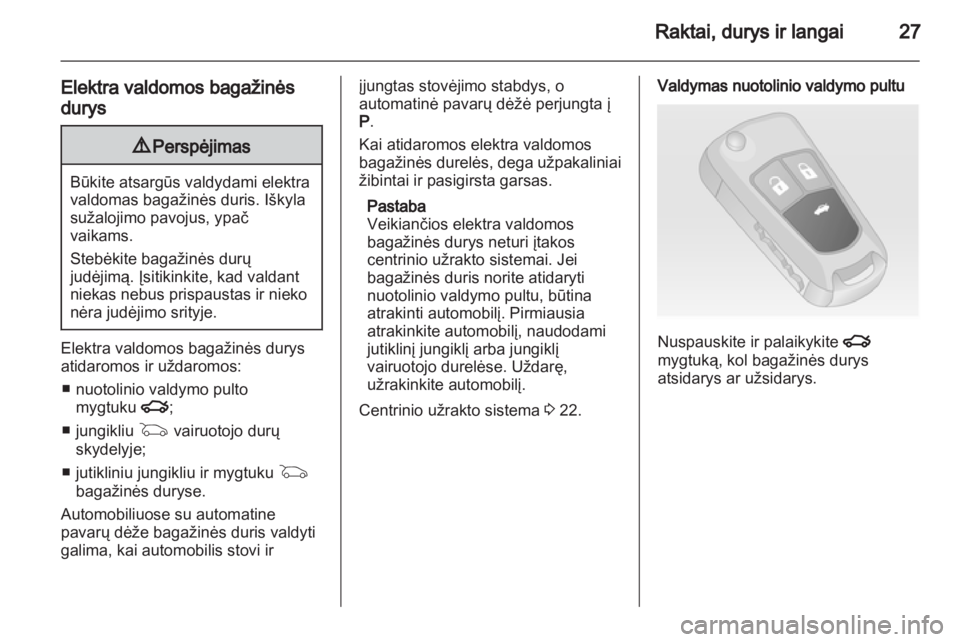 OPEL INSIGNIA 2013  Savininko vadovas (in Lithuanian) 