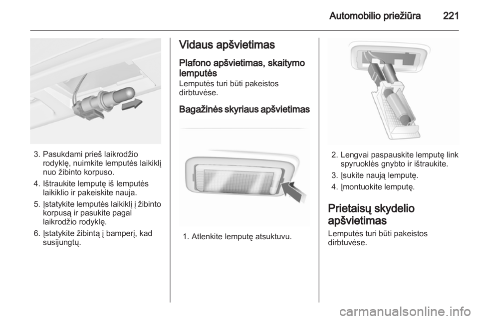 OPEL INSIGNIA 2013.5  Savininko vadovas (in Lithuanian) 