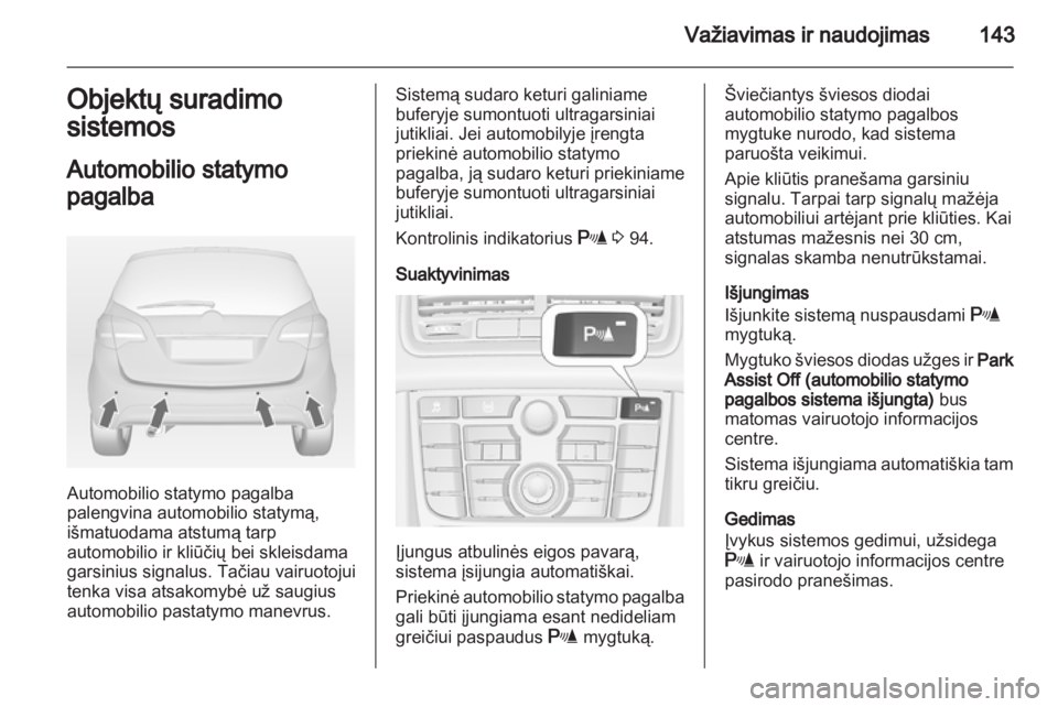 OPEL MERIVA 2011  Savininko vadovas (in Lithuanian) 
