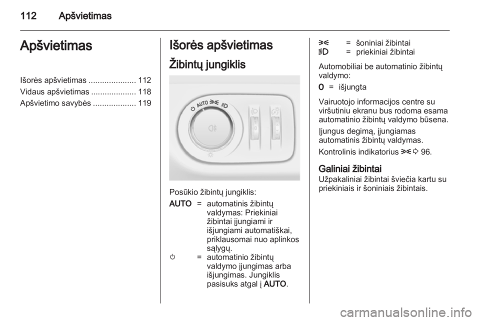 OPEL MERIVA 2011.5  Savininko vadovas (in Lithuanian) 
