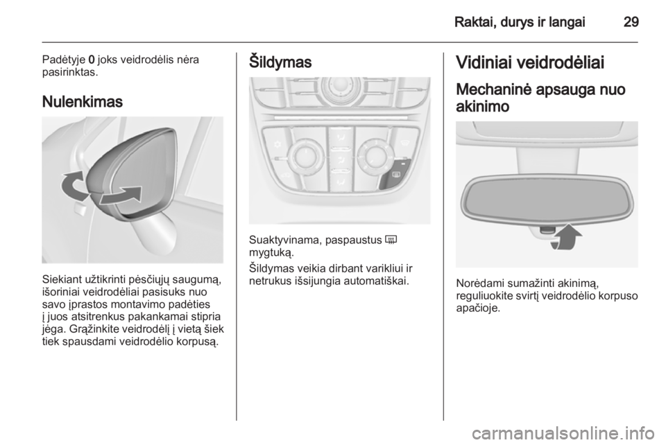 OPEL MERIVA 2011.5  Savininko vadovas (in Lithuanian) 