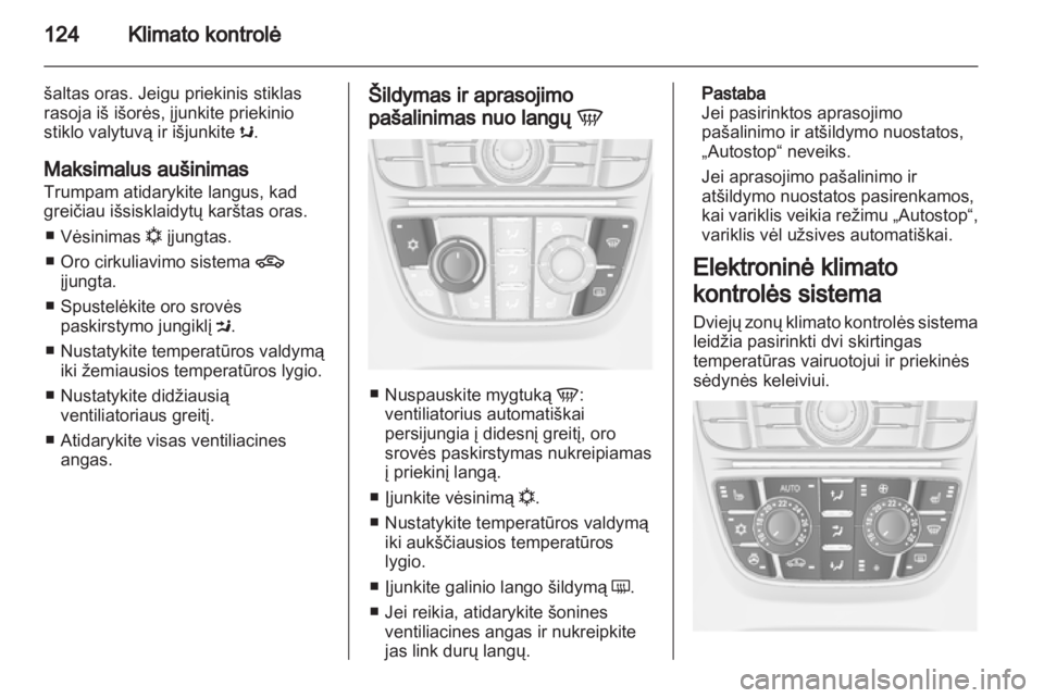 OPEL MERIVA 2012  Savininko vadovas (in Lithuanian) 