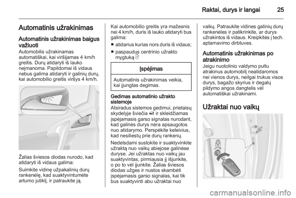 OPEL MERIVA 2012  Savininko vadovas (in Lithuanian) 