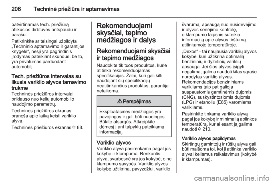OPEL MERIVA 2012.5  Savininko vadovas (in Lithuanian) 
