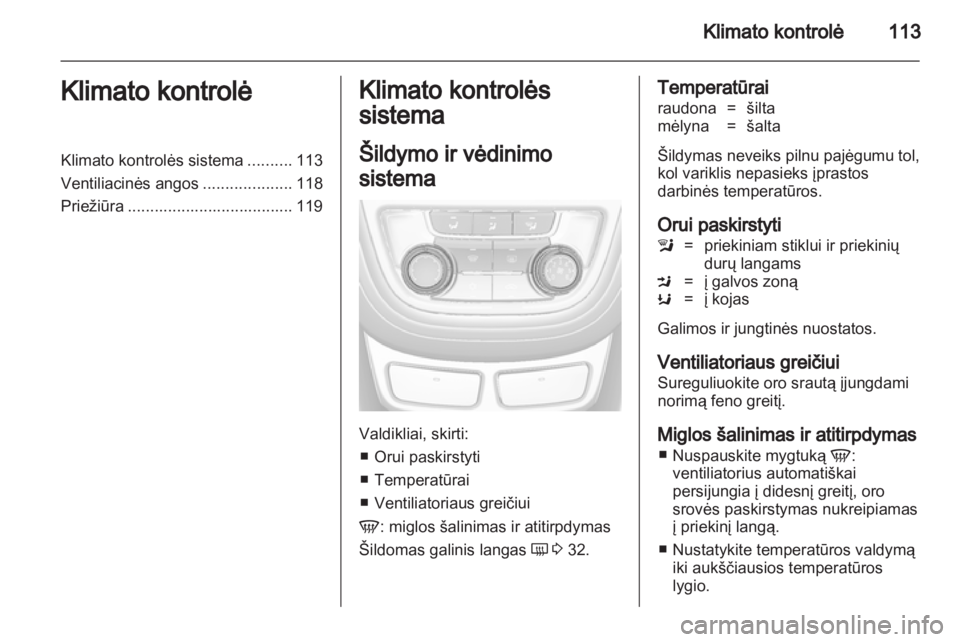 OPEL MOKKA 2013  Savininko vadovas (in Lithuanian) 