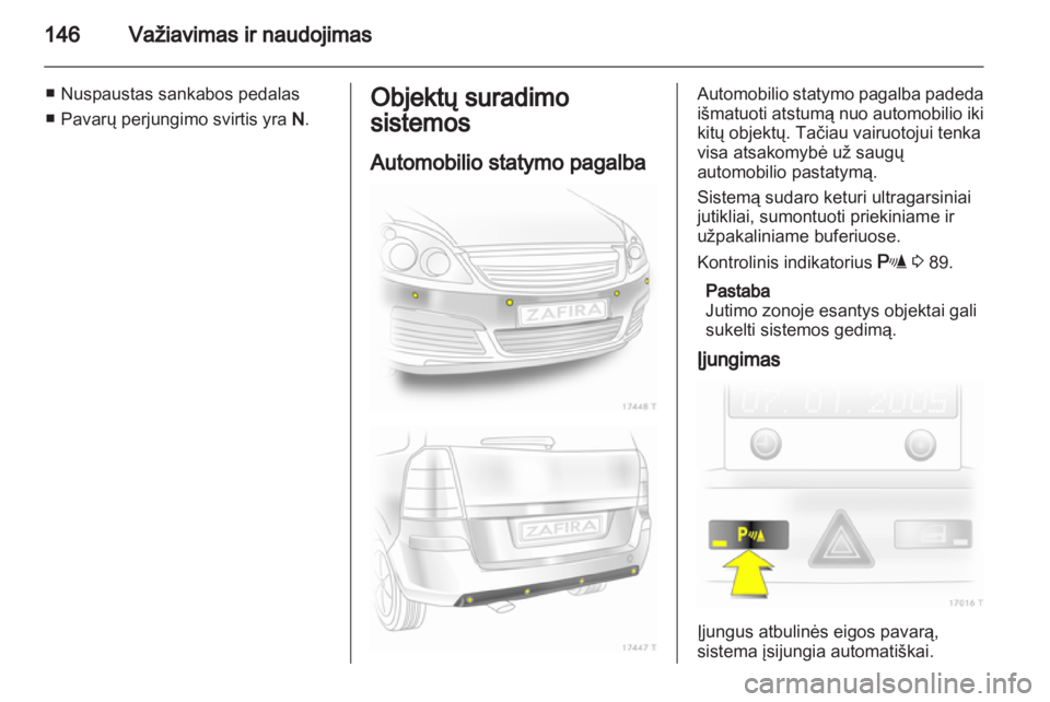 OPEL ZAFIRA 2010.5  Savininko vadovas (in Lithuanian) 