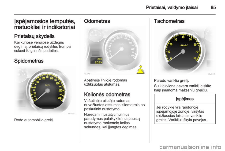 OPEL ZAFIRA 2012  Savininko vadovas (in Lithuanian) 