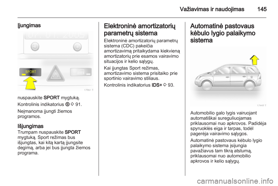 OPEL ZAFIRA 2013  Savininko vadovas (in Lithuanian) 