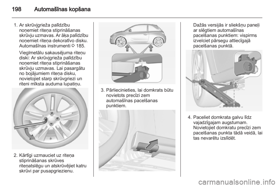 OPEL ADAM 2013.5  Īpašnieka rokasgrāmata (in Latvian) 