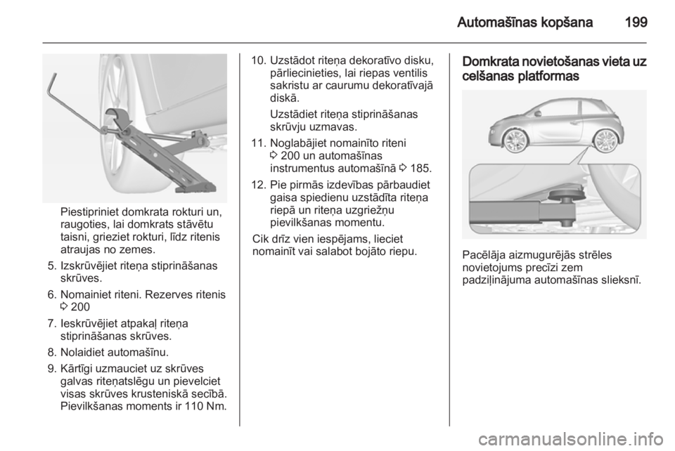 OPEL ADAM 2013.5  Īpašnieka rokasgrāmata (in Latvian) 