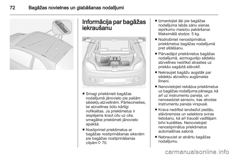 OPEL ADAM 2013.5  Īpašnieka rokasgrāmata (in Latvian) 