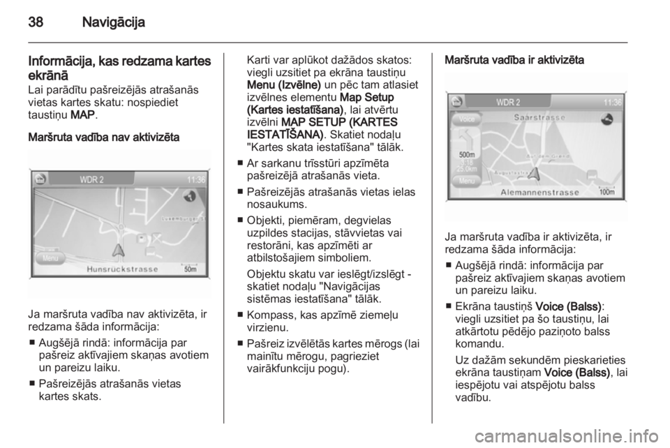 OPEL ANTARA 2012  Informācijas un izklaides sistēmas rokasgrāmata (in Latvian) 