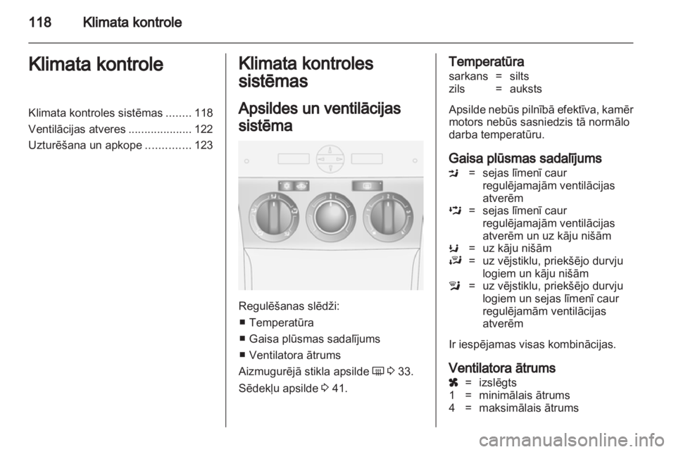 OPEL ANTARA 2012.5  Īpašnieka rokasgrāmata (in Latvian) 