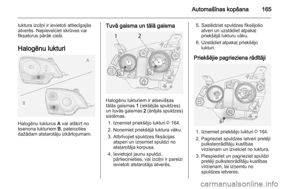 OPEL ANTARA 2012.5  Īpašnieka rokasgrāmata (in Latvian) 