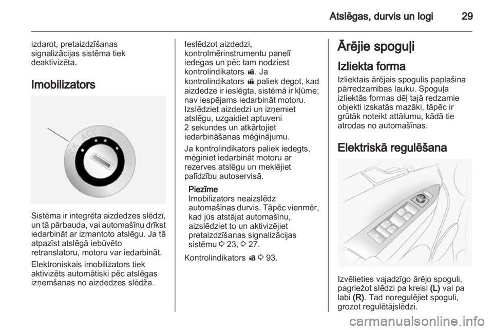 OPEL ANTARA 2012.5  Īpašnieka rokasgrāmata (in Latvian) 