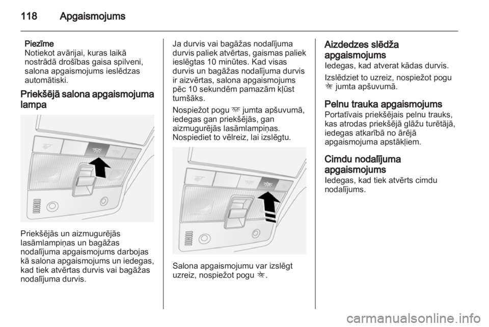OPEL ANTARA 2013.5  Īpašnieka rokasgrāmata (in Latvian) 