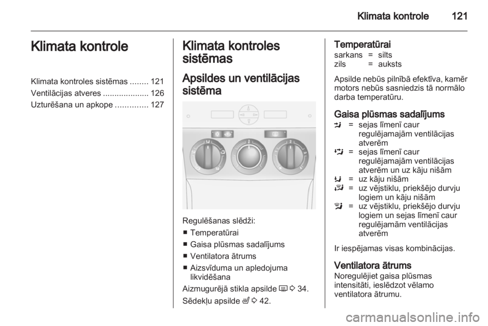 OPEL ANTARA 2013.5  Īpašnieka rokasgrāmata (in Latvian) 