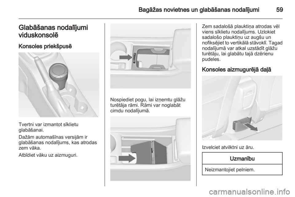 OPEL ASTRA J 2011.5  Īpašnieka rokasgrāmata (in Latvian) 
