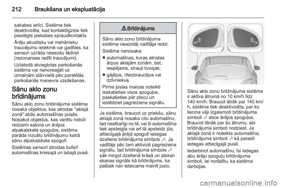 OPEL ASTRA J 2013  Īpašnieka rokasgrāmata (in Latvian) 