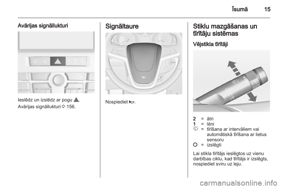 OPEL ASTRA J 2013.5  Īpašnieka rokasgrāmata (in Latvian) 