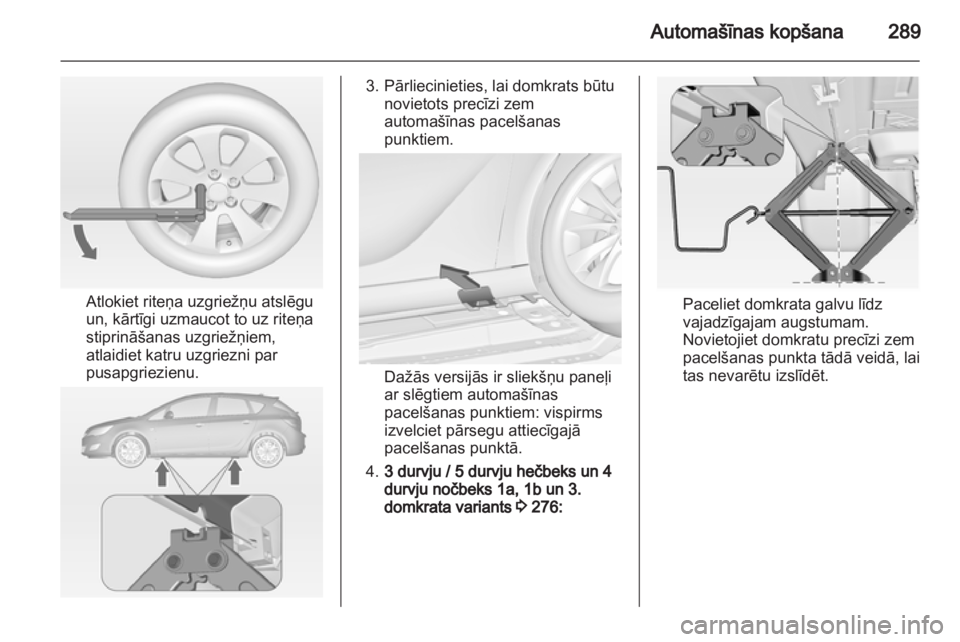 OPEL ASTRA J 2013.5  Īpašnieka rokasgrāmata (in Latvian) 