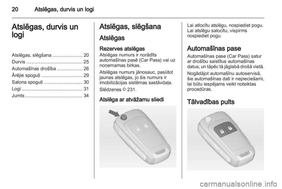 OPEL ASTRA J HB5 & ST 2012  Īpašnieka rokasgrāmata (in Latvian) 