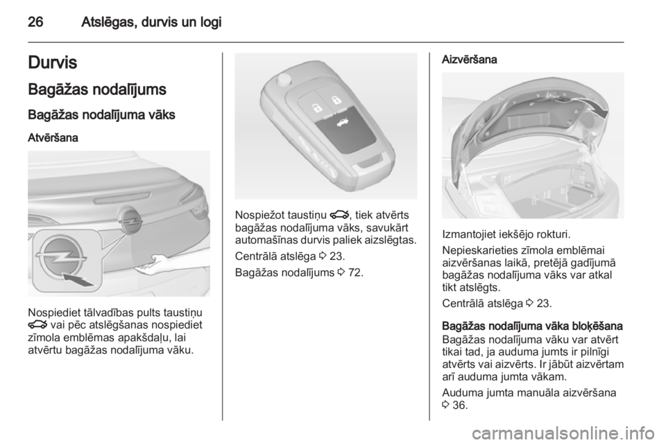 OPEL CASCADA 2013.5  Īpašnieka rokasgrāmata (in Latvian) 