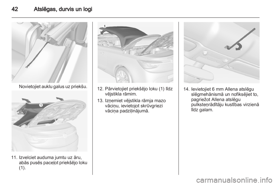 OPEL CASCADA 2013.5  Īpašnieka rokasgrāmata (in Latvian) 